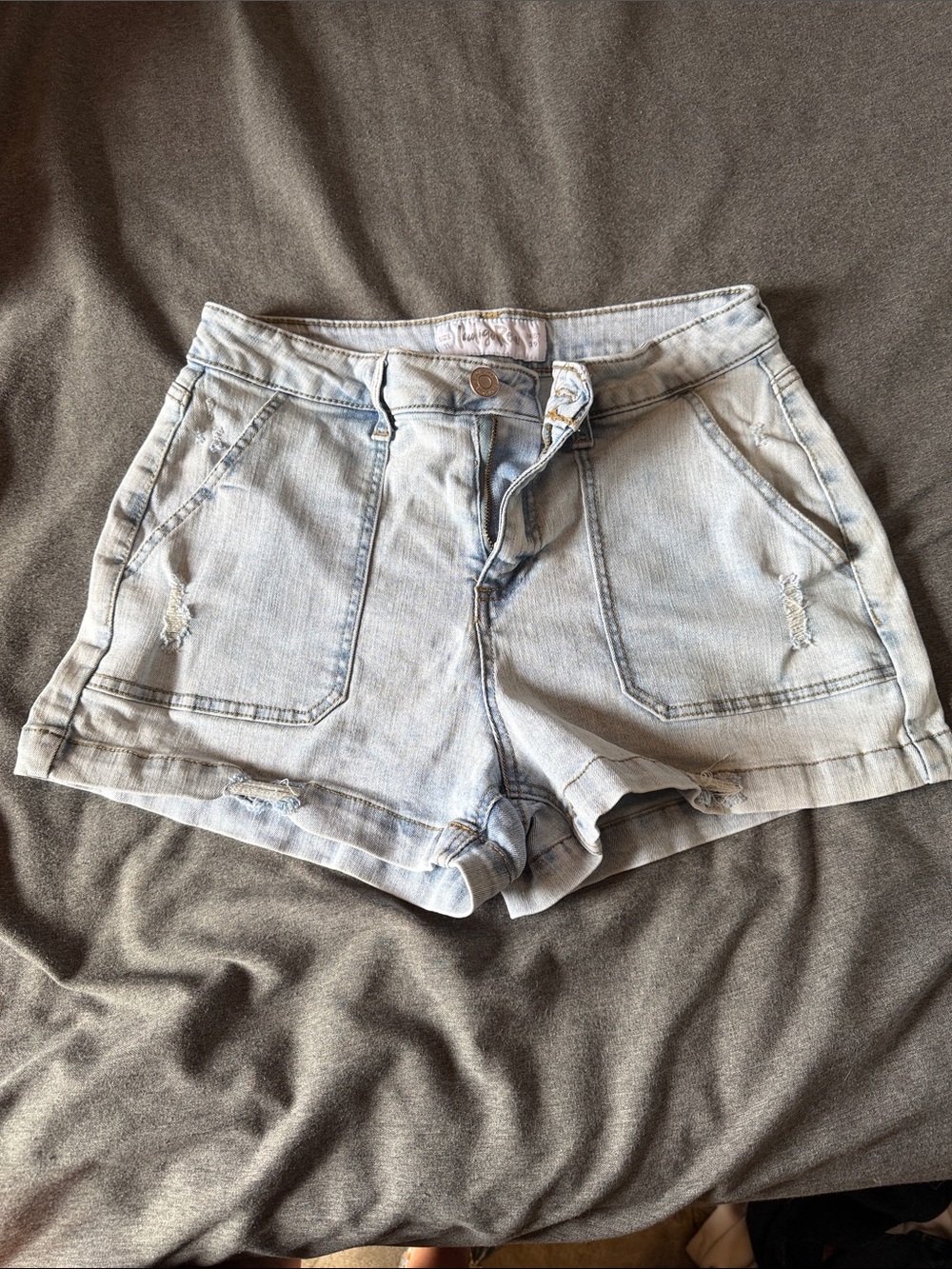 Indigo Rein Light Wash Denim Women’s Shorts